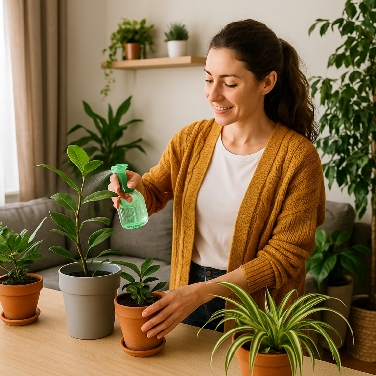 Ingrijirea plantelor de apartament aduce liniste si culoare in casa.”