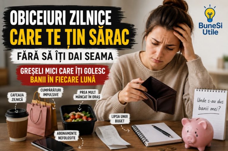 obiceiuri zilnice care te tin sarac
